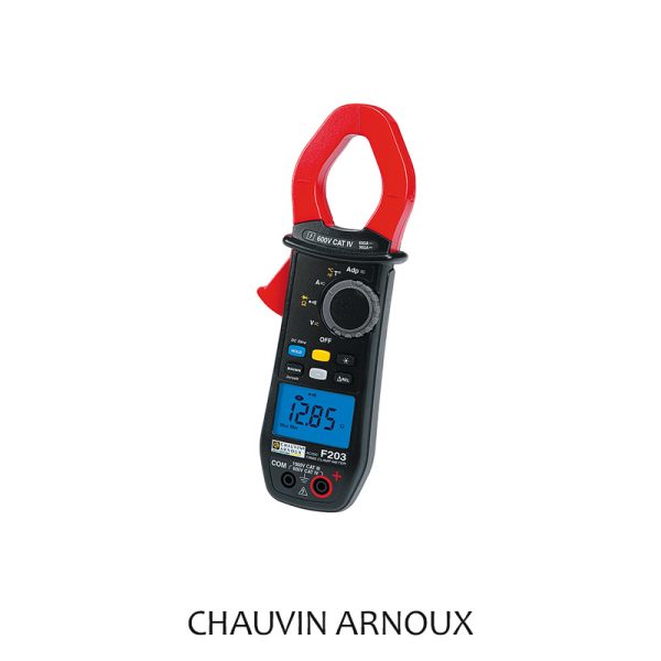 Chauvin Arnoux : F203 600V AC/DC TRMS Clamp Multimeter