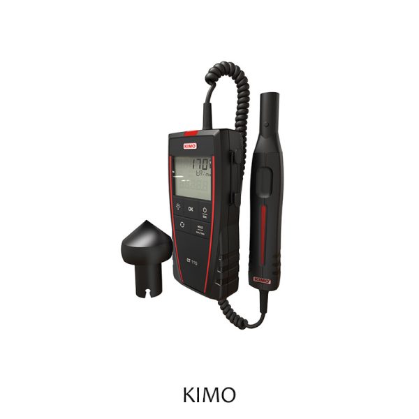 KIMO : CT110 Portable Tachometer with Optical & Contact Probe