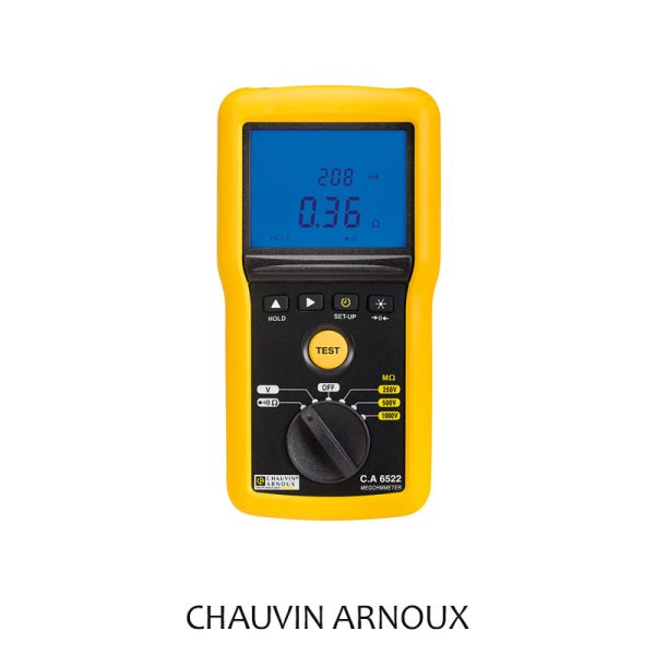 Chauvin Arnoux : C.A 6522 Insulation and Continuity Tester