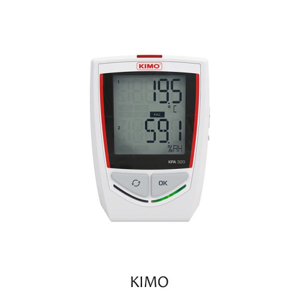 KIMO : KPA-320 Diferential pressure Datalogger