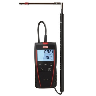 KIMO : VT115 Portable Telescopic Hotwire Thermo-Anemometer