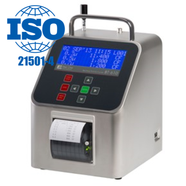 Met One Instruments : BT-610 Bench-Top Particle Counter with ISO21501-4 Calibration